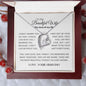 To My Beautiful Wife - The Love of My Life | Forever Love Necklace