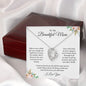 To My Beautiful Mom- I Love You | From Daughter- Forever Love Necklace