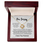 Apology Gift for Her | I Take Full Responsibility | Love Knot Necklace