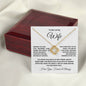To My Loving Wife | Love Knot Necklace