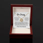 Apology Gift for Her | I Take Full Responsibility | Love Knot Necklace
