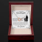To My Beautiful Granddaughter | Interlocking Hearts Necklace