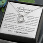 To My Beautiful Wife - The Love of My Life | Forever Love Necklace