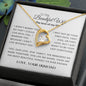 To My Beautiful Wife - The Love of My Life | Forever Love Necklace