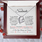 To My Soulmate| Always and Forever| Forever Love Necklace