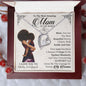 The Most Amazing Mom in The World- I Love You to Infinity and Beyond| Forever Love Necklace