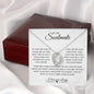 To My Soulmate| I Love You Always| Forever Love Necklace