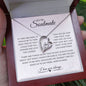 To My Soulmate| I Love You Always| Forever Love Necklace