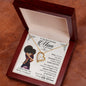 The Most Amazing Mom in The World- I Love You to Infinity and Beyond| Forever Love Necklace