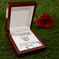 Interlocking Love Necklace Ring - A Wedding Gift for Forever Love and Happiness