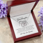 To My Granddaughter| All My Love| Perfect Pair Necklace