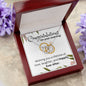 Interlocking Love Necklace Ring - A Wedding Gift for Forever Love and Happiness