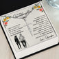 To My Granddaughter| Faith Cross Necklace