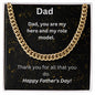 "Heroic Cuban Link Chain - A Father's Day Gift for the Strongest Dad"