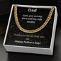 "Heroic Cuban Link Chain - A Father's Day Gift for the Strongest Dad"