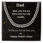 "Heroic Cuban Link Chain - A Father's Day Gift for the Strongest Dad"