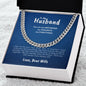 To My Husband| - Cuban Link Chain