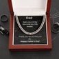 "Heroic Cuban Link Chain - A Father's Day Gift for the Strongest Dad"