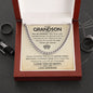 To My Grandson| You are Amazing| Cuban Link Chain