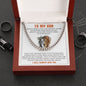 "My Son"| In Your Heart- Cuban Link Chain