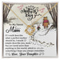 Happy Mother's Day| Sweet Mom| Love Knot Necklace