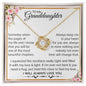 "My Granddaughter"| Love Knot Necklace