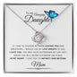 To My Amazing Daughter| I Love You to Infinity| Love Knot Necklace