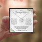 To My Beautiful Mom- I Love You - From Son | Love Knot Necklace