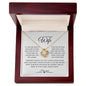 To My Future Wife| I Love You| Love Knot Necklace