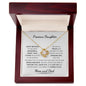 Happy Birthday| Precious Daughter| Love Knot Necklace
