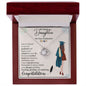 "My Daughter" | Graduation - Proud of You |Love Knot Necklace