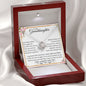"My Granddaughter"| Love Knot Necklace