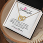 My Beautiful Granddaughter | Interlocking Hearts necklace