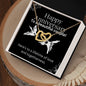Forever Together Interlocked Love Necklace - A Perfect Anniversary Gift for a Beautiful Couple