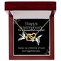 Forever Together Interlocked Love Necklace - A Perfect Anniversary Gift for a Beautiful Couple