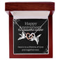 Forever Together Interlocked Love Necklace - A Perfect Anniversary Gift for a Beautiful Couple