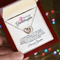My Beautiful Granddaughter | Interlocking Hearts necklace
