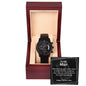 Timeless Love| Openwork Watch for Husband from Wife
