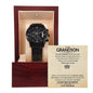 To My Grandson| You Are Amazing| Black Chronograph Watch