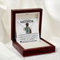 "Beautiful Daughter"| Graduation Gift| Celebrate Her Achievements and Success| Delicate Heart Necklace
