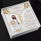 To My Daughter| Personalized Vertical Name