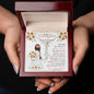 To My Daughter| Personalized Vertical Name