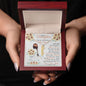 To My Daughter| Personalized Vertical Name