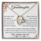 To My Granddaughter | Always Love You| Forever Love Necklace