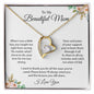 My Beautiful Mom| Always Need You| From Son - Forever Love Necklace