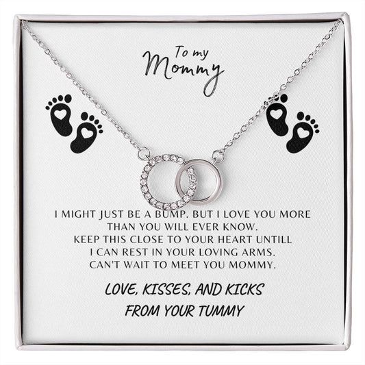 To My Mommy| New Mommy| Perfect Pair Necklace