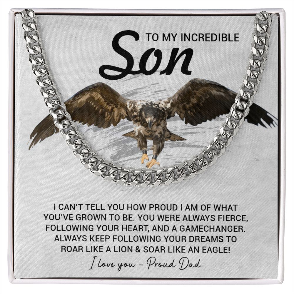 My Incredible Son | A GameChanger - Cuban Link Chain