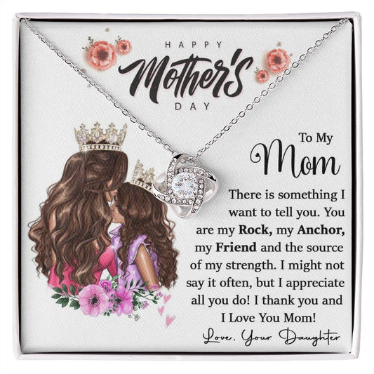 Happy Mother's Day- I Love You Mom | Forever Love Necklace