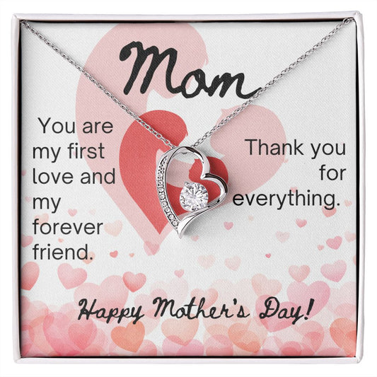 Mother's Day Gift to Cherish Forever| Forever Love Heart Necklace
